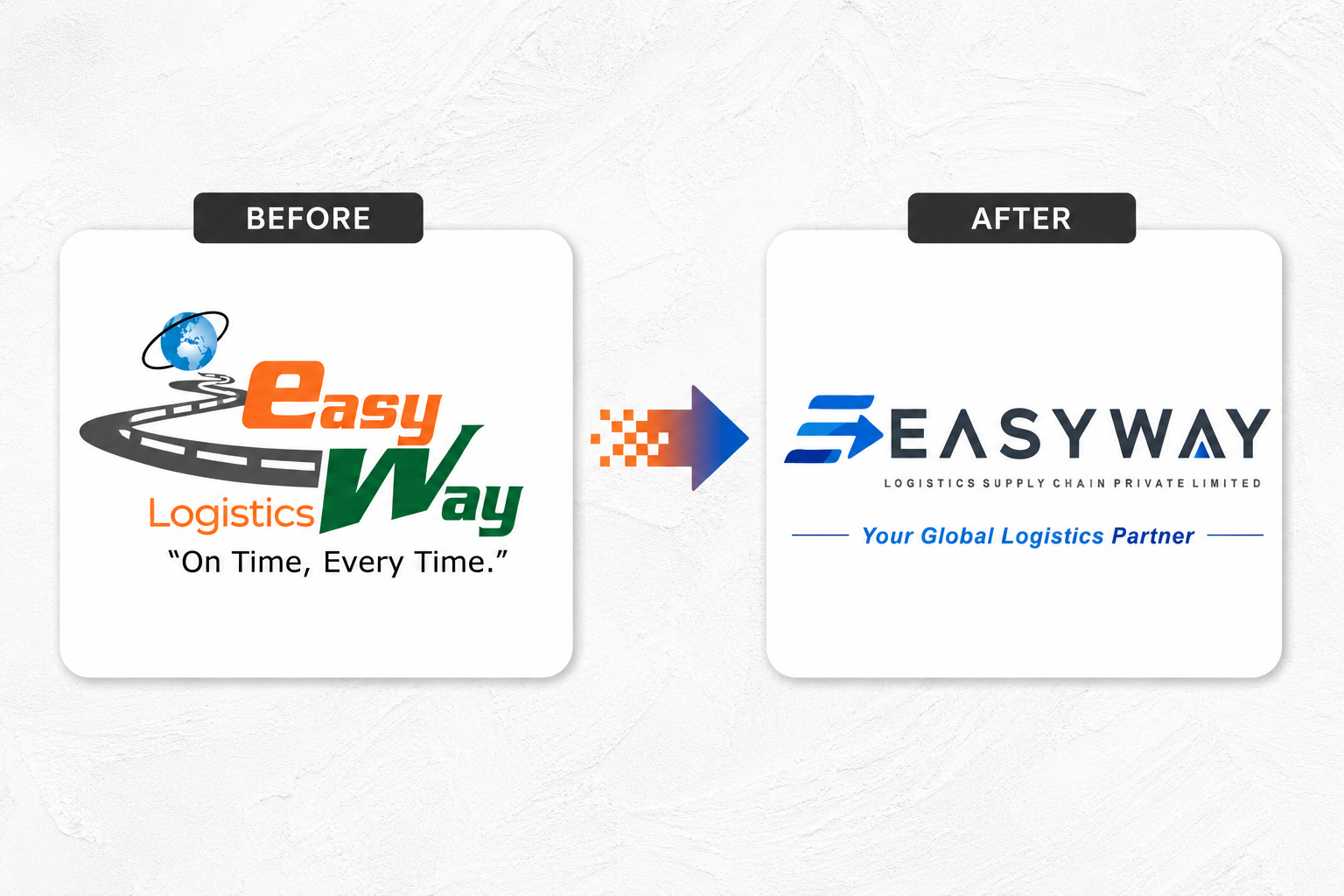 Easyway Logistics New Brand Identity Logo