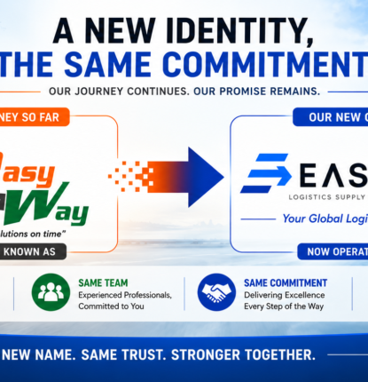 Easyway Logistics Launches a New Logo for a Fresh Brand Identity