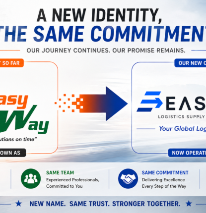 Easyway Logistics Launches a New Logo for a Fresh Brand Identity